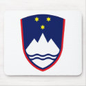 Slovenia Coat of Arms Mousepad