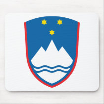 Slovenia coat of arms mousepads by sergemayifuila Slovenia coat of arms mousepads
