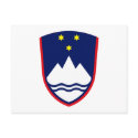 Slovenia Coat of Arms Postcard