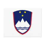 Slovenia Coat of Arms Postcard