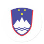 Slovenia Coat Of Arms Round Sticker