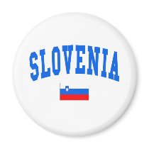 Slovenia College Style magnets