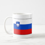 Slovenia Flag Map Classic Mug