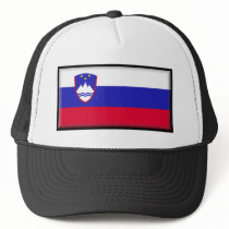 Slovenia Flag hats by jacinto888 Slovenia Flag hats
