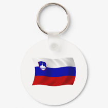 Slovenia Flag Keychain