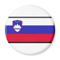 Slovenia Flag magnets