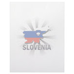Slovenia Flag Map 2.0 Personalized Letterhead