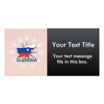 Slovenia Flag Map 2.0 Photo Cards