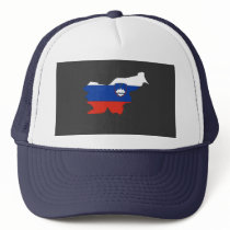 Slovenia flag map hats by FlagStore Slovenia flag map hats