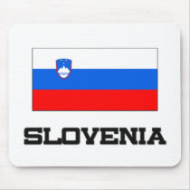 Slovenia Flag mousepads