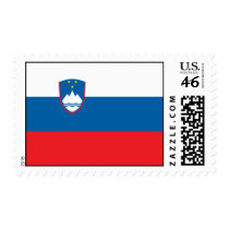 Slovenia Flag Postage Stamp