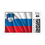SLOVENIA FLAG postage