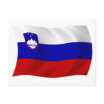 Slovenia Flag Postcard