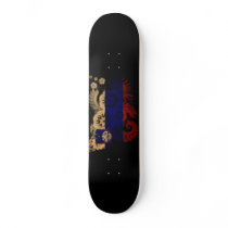 Slovenia Flag Skate Deck