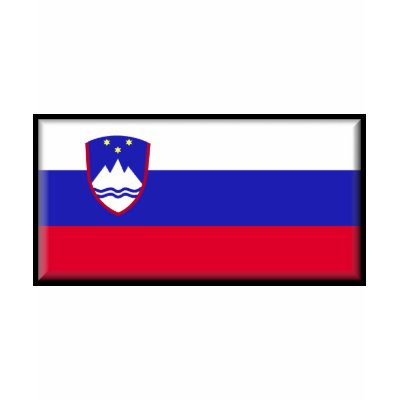 Slovenia Flag Tee Shirt by jacinto888