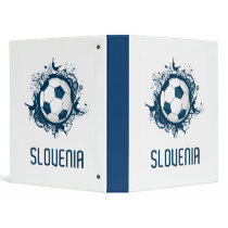 Slovenia Football 3 Ring Binder