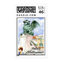 Slovenia Gargoyle Postage Stamp
