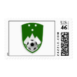 Slovenia green crest Adapted Slovenia emblem Postage Stamps