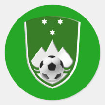 Slovenia green crest Adapted Slovenia emblem Stickers