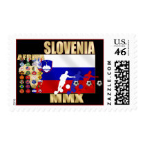 Slovenia large flag 32 qualifying countries gifts stamp