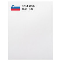 Slovenia letterhead by flagshirts Slovenia letterhead