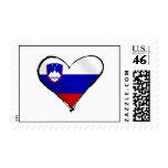 Slovenia Love - I heart Slovenia flag gifts Postage Stamps