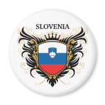 Slovenia [personalize] refrigerator magnets