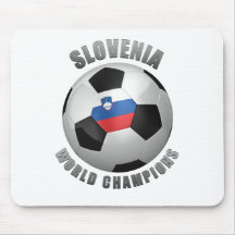 SLOVENIA SOCCER CHAMPIONS MOUSE PADS