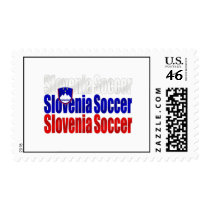 Slovenia Soccer Flag football gifts Postage Stamps