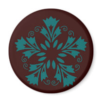 Slovenian Carnations Magnet