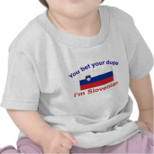 Slovenian Dupa (Flag) Tshirt