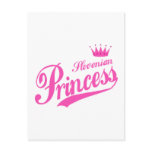 Slovenian Princess Post Cards