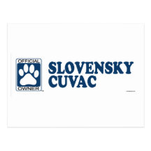 SLOVENSKY CUVAC_blue Post Cards