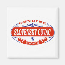 SLOVENSKY CUVAC_ FRIDGE MAGNET