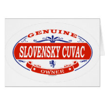 SLOVENSKY CUVAC_ GREETING CARD