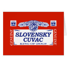 Slovensky Cuvac Greeting Cards