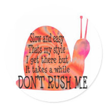slow and easy stickers by lissame73 slow and easy stickers