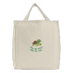 Slow and Steady Turtle Tote Bag