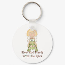 Slow and Steady Wins Race keychains by cutespot Slow and Steady Wins Race keychains