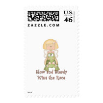 Slow and Steady Wins Race postage