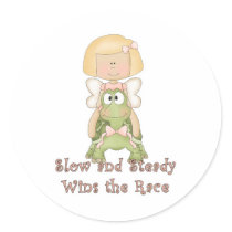 Slow and Steady Wins Race stickers by cutespot Slow and Steady Wins Race stickers