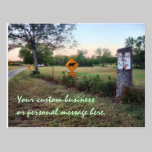 Slow Down Custom Postcard postcards