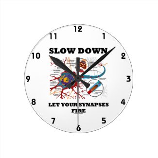 Slow Down Let Your Synapses Fire Neuron / Synapse Round Clocks