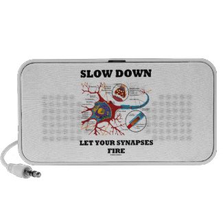 Slow Down Let Your Synapses Fire Neuron / Synapse Mini Speakers