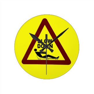 Slow down wall clocks