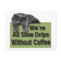 Slow Drip postcards