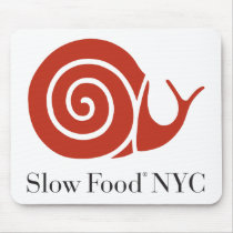 Slow Food NYC Mousepad mousepads