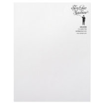 Slow Gun Machine Letterhead Template