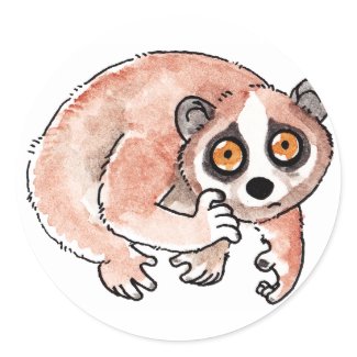Slow Loris Stickers sticker