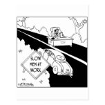 Slow Men at Work postcards